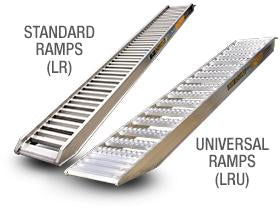 Sureweld 4.8 Tonne 3.3m “Climaxx” TW Series Aluminium Loading Ramps for Steel & Rubber Tracks