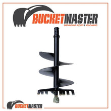 Load image into Gallery viewer, DIGGA AUGER 300mm DIA 10T-20T - 75mm Square Shaft, EXCAVATOR, SKID STEER, LOADER, BOBCAT