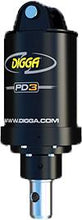 Load image into Gallery viewer, DIGGA AUGER COMBO PACKAGE - PD3 AUGER DRIVE+300Di AUGER +FIXED CENTRE FRAME - FOR SKID STEER