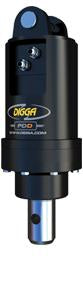DIGGA AUGER COMBO PACKAGE - PDD AUGER DRIVE+200Di AUGER +DOUBLE PIN HITCH - FOR EXCAVATOR