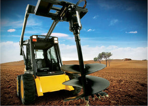 DIGGA PD4-5 AUGER DRIVE - 75mm Square Shaft, Suits-EXCAVATOR, SKID STEER, LOADER, BOBCAT